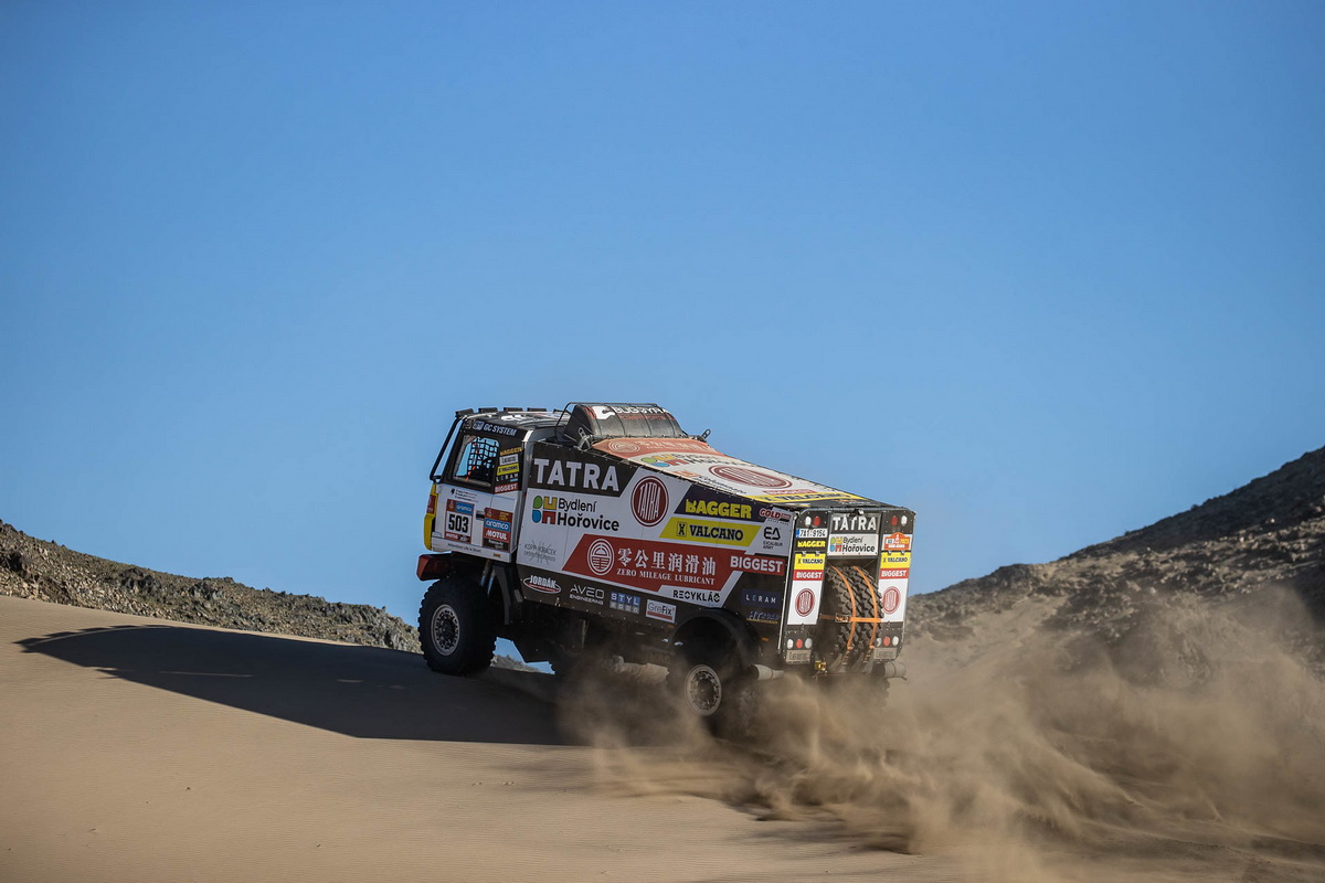 All BUGGYRA Tatras will run in truck category of Dakar Rally 2023 on biodiesel