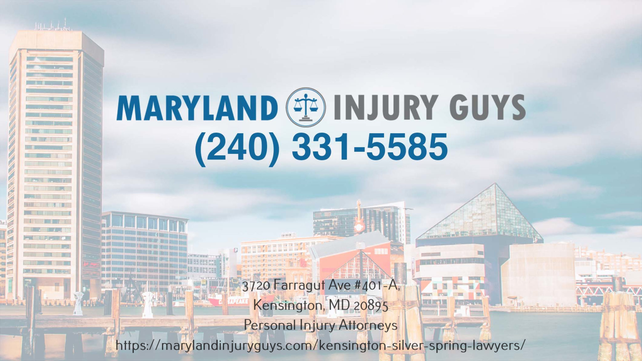 Kensington, MD Personal Injury Lawyer For Car Crash Victims Offers 24/7 Hotline