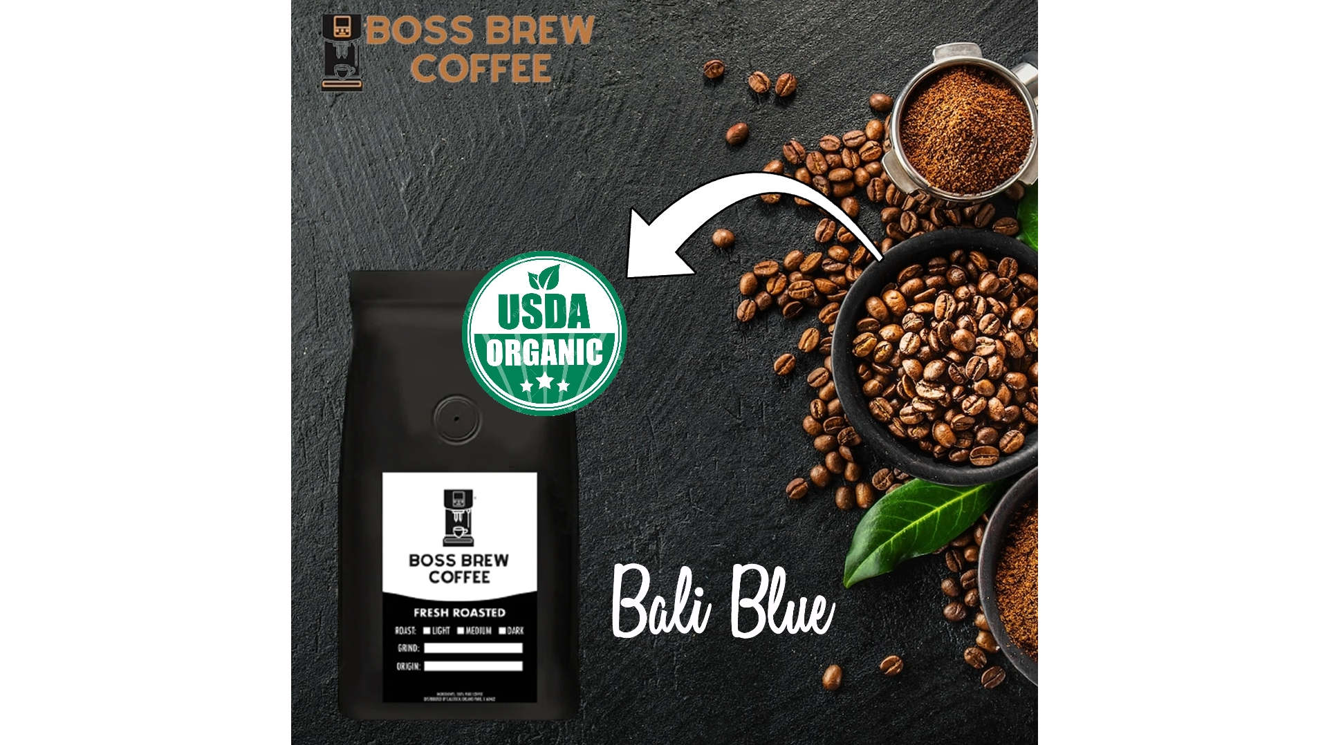 Taste The Best Indonesian Bali Blue Medium-Dark Coffee For A Rich & Fresh Roast