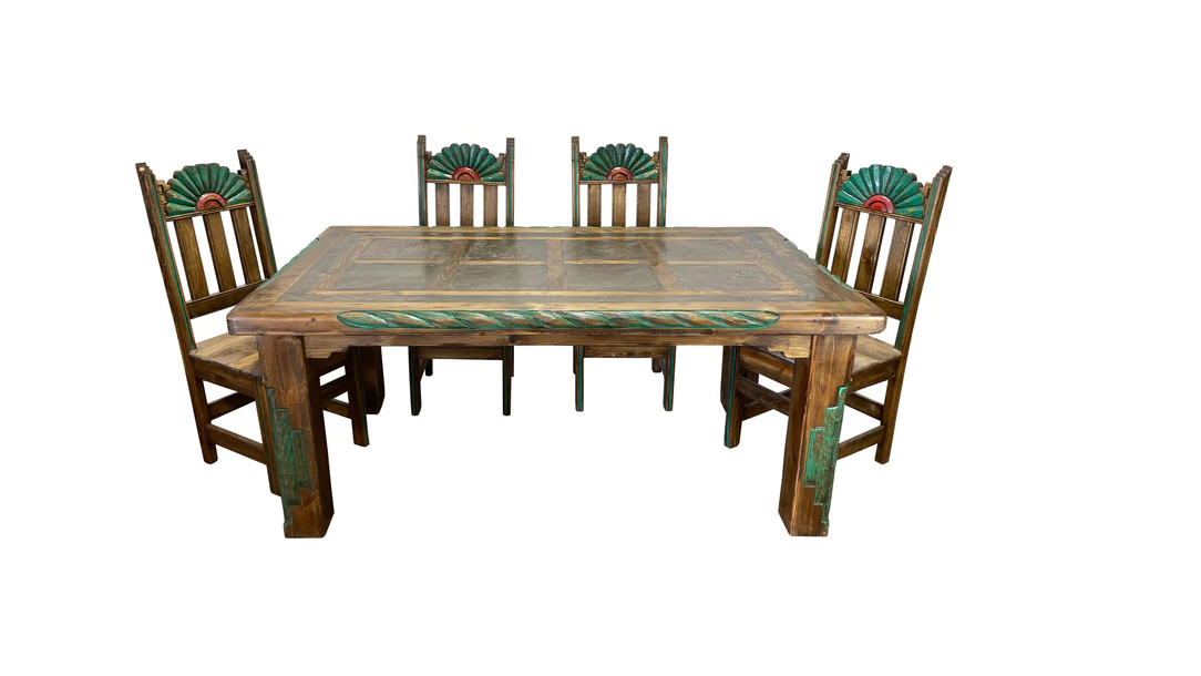 Florida Farmhouse Style Solid Wood Dining Table Sets Create A Modern Barn Look