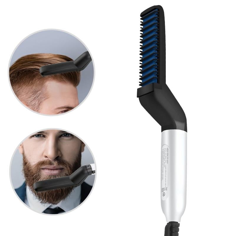 2023 Men's Heat Comb For Unruly Beards Redefines On-The-Go Hair Styling