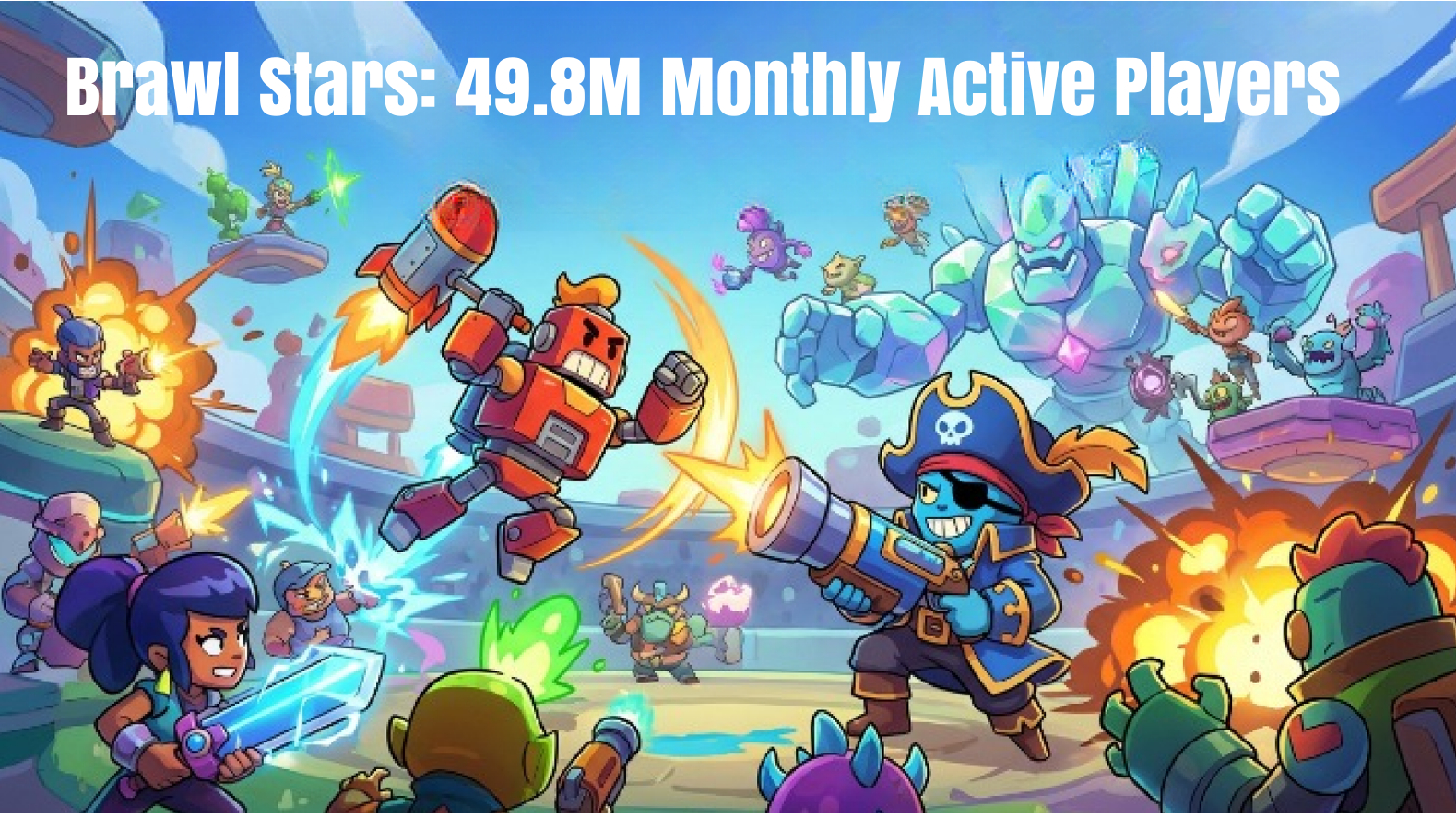 Brawl Stars Hits 49.8M Monthly Players as March Revenue Jumps 47% in 2026