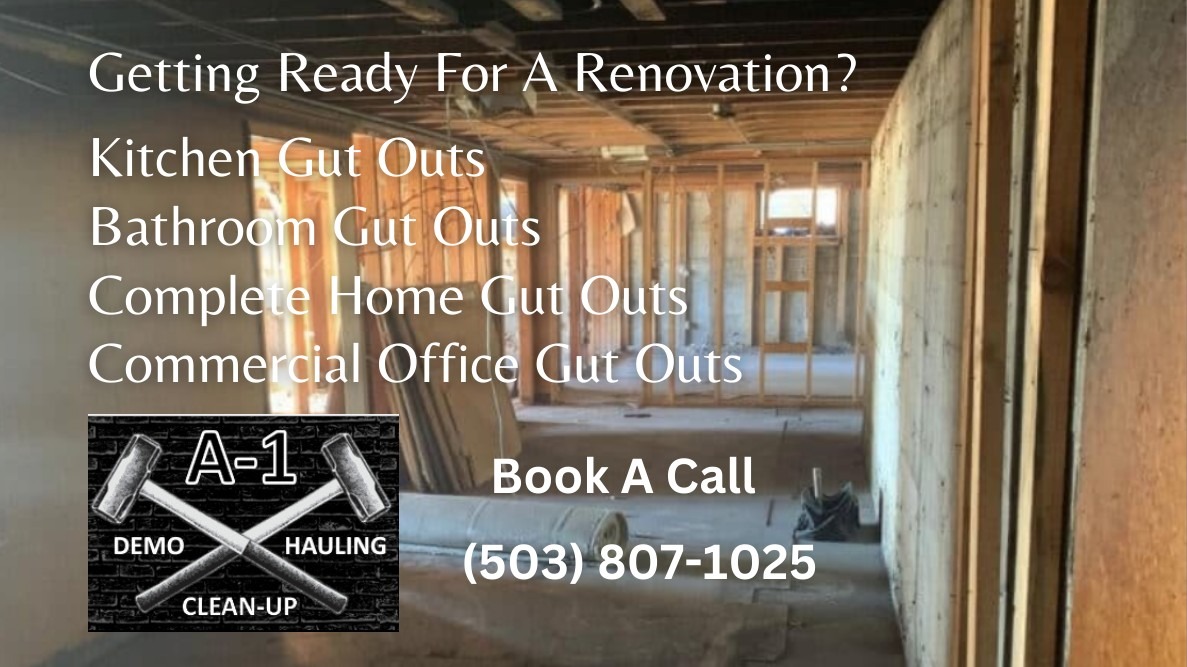 Vancouver, WA Interior Gut Out Expert Prepares Kitchens For Major Remodeling