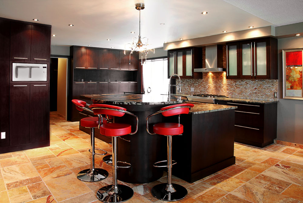Verona KBF offers a huge line of modern cabinets in their showroom.