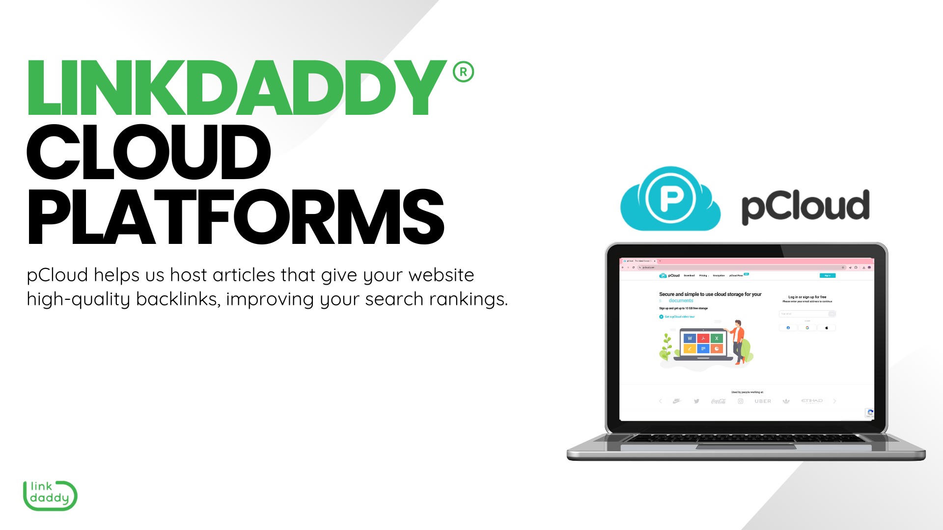 Linkdaddy Cloud Authority Backlinks Services