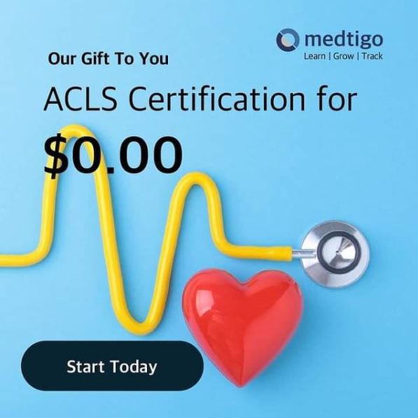 Get Free ACLS, BLS Certification Online With Nationally Accepted Completion Card