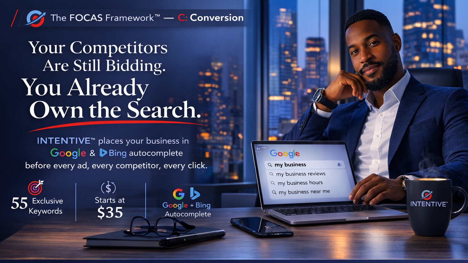 FOCAS Framework & INTENTIVE Launched: Small Business Authority Growth Without Ads