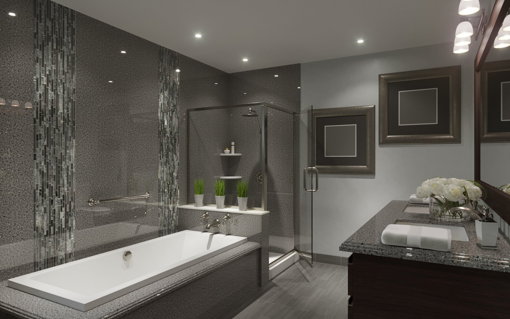 Joliet Luxury Bathroom Renovation - Walk-In Shower & Bathtub Installation