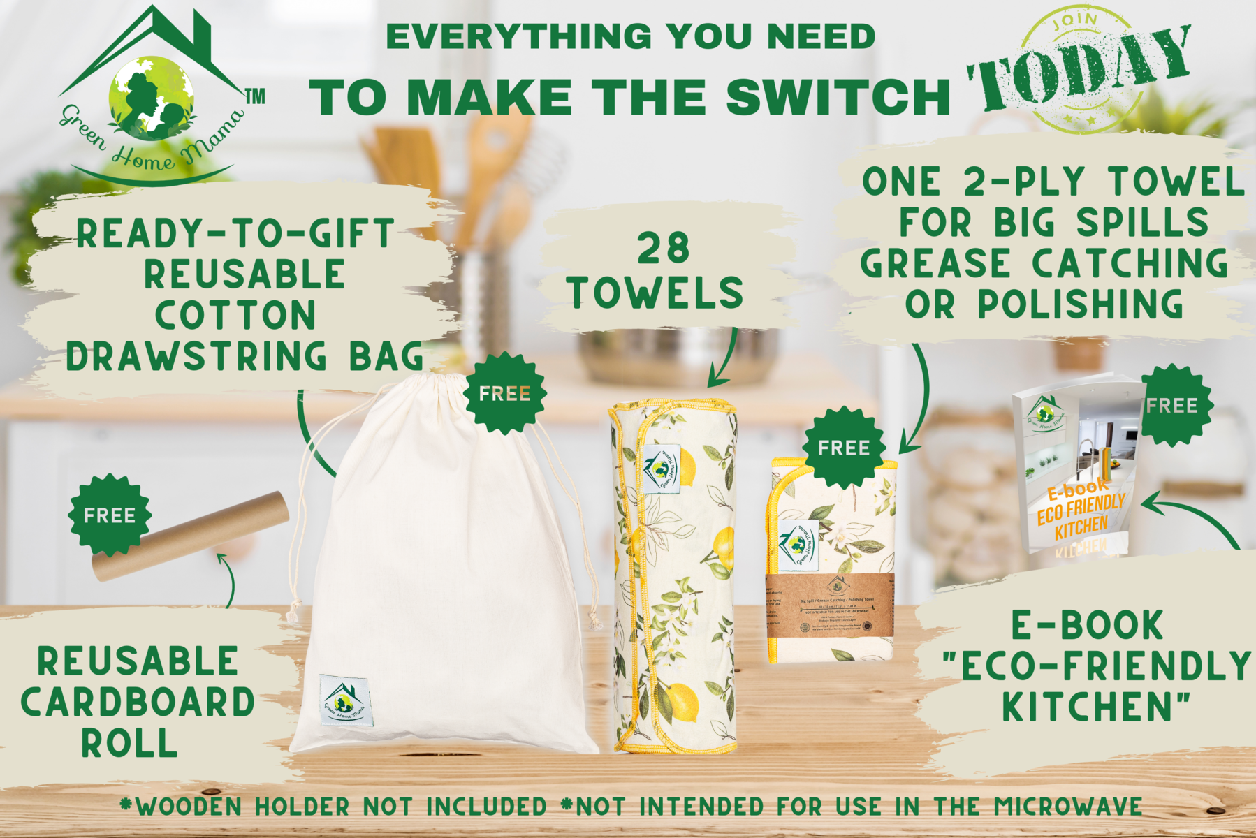 Top Reusable Cotton Flannel Paper Towels Make Your Kitchen & Home Eco-Friendly