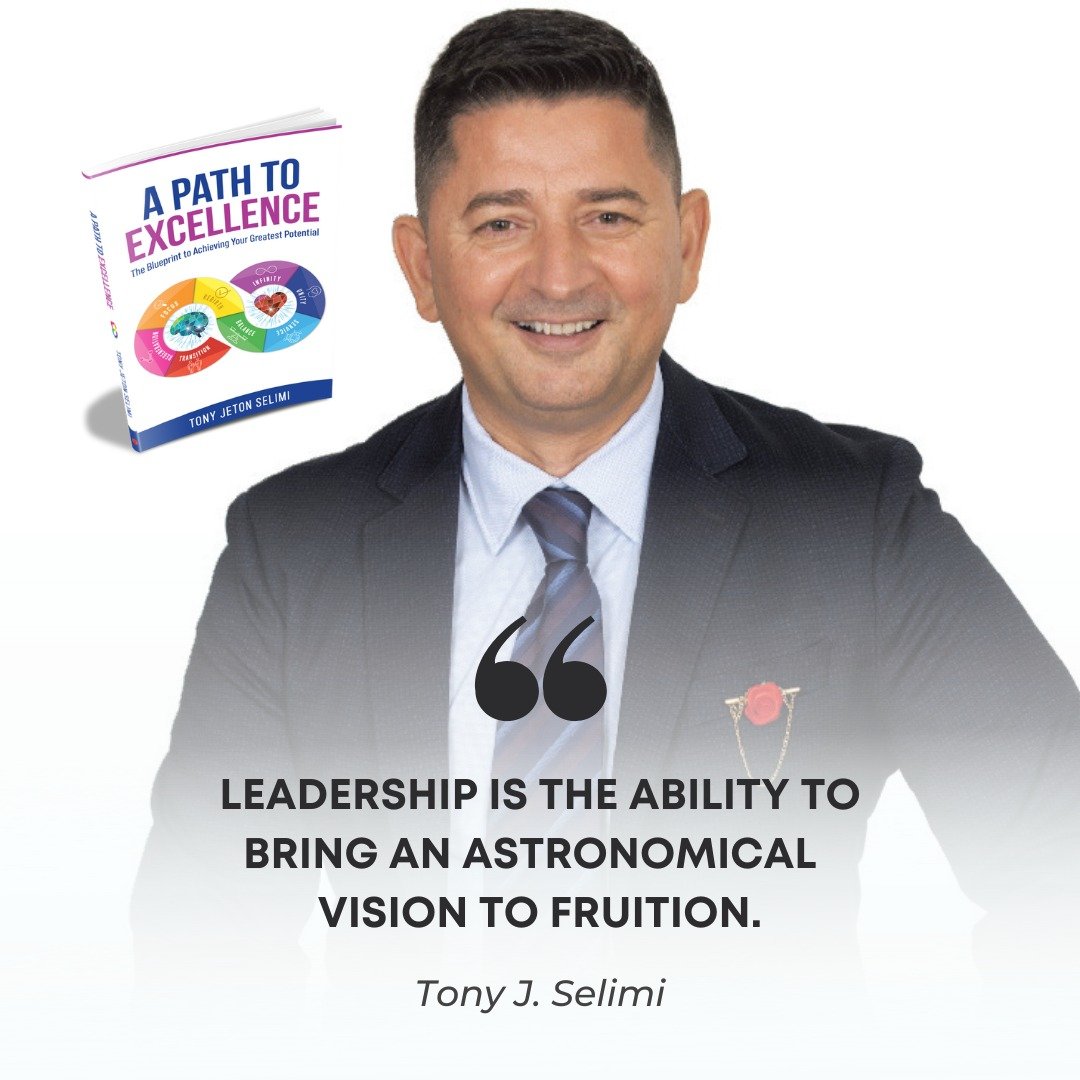 Get Unstuck & Achieve Excellence With New Self-Mastery Book By Tony J. Selimi