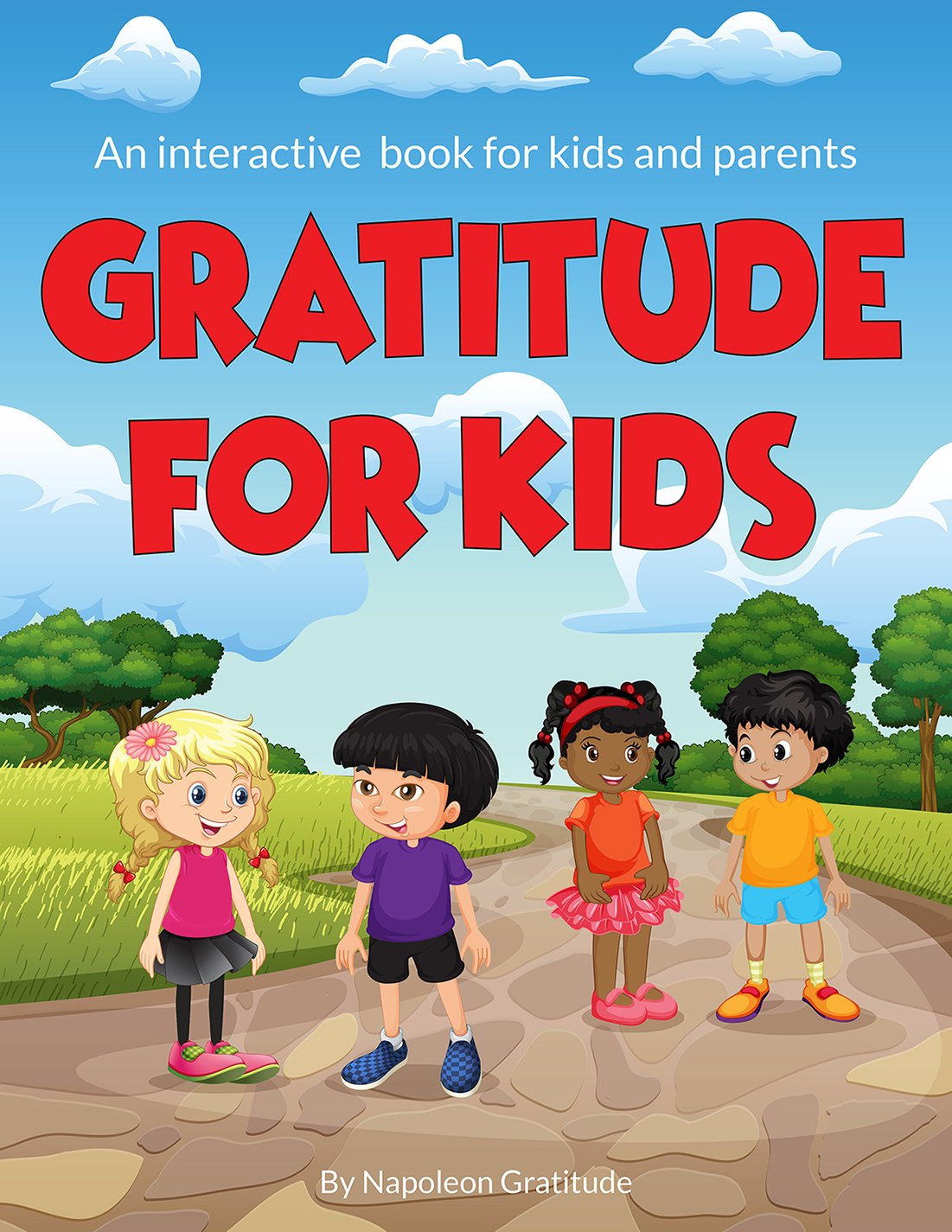 Children's Gratitude Book with 28 Days Of Interactive Activities
