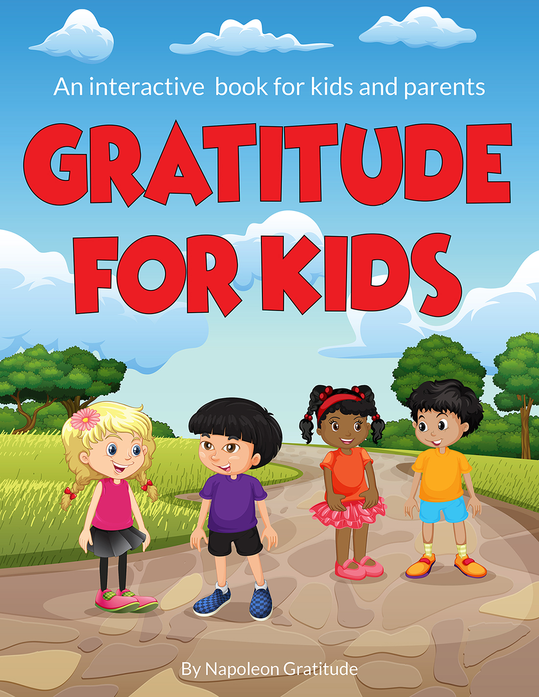 Children's Gratitude Book with 28 Days Of Interactive Activities