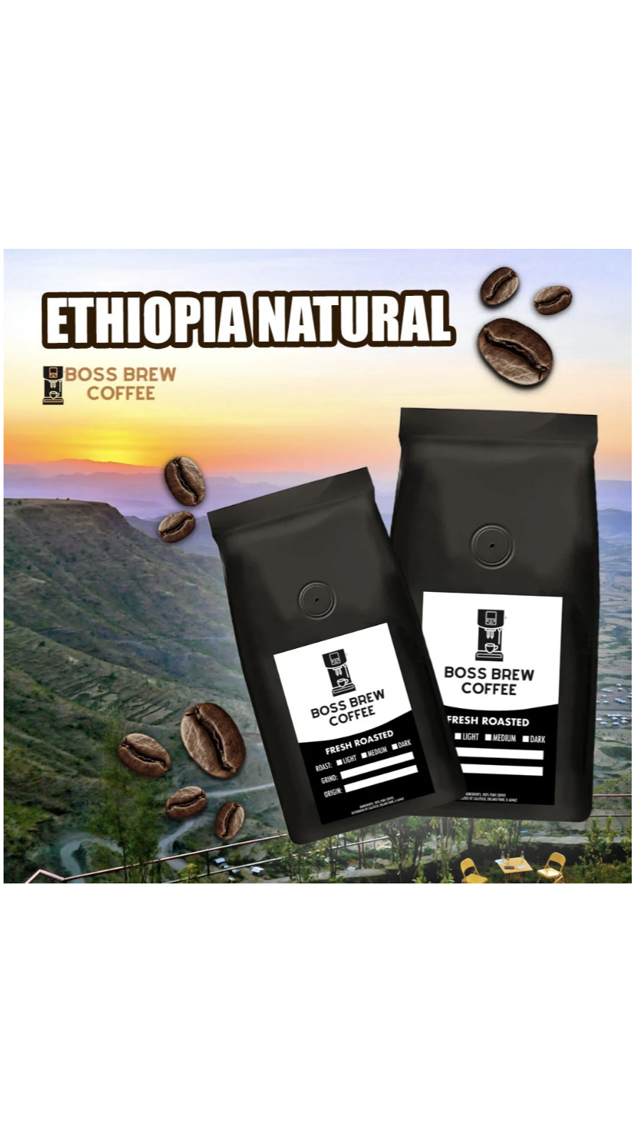 Get The Best Ethiopian Sidama Coffee Handpicked & Certified For Small Batches