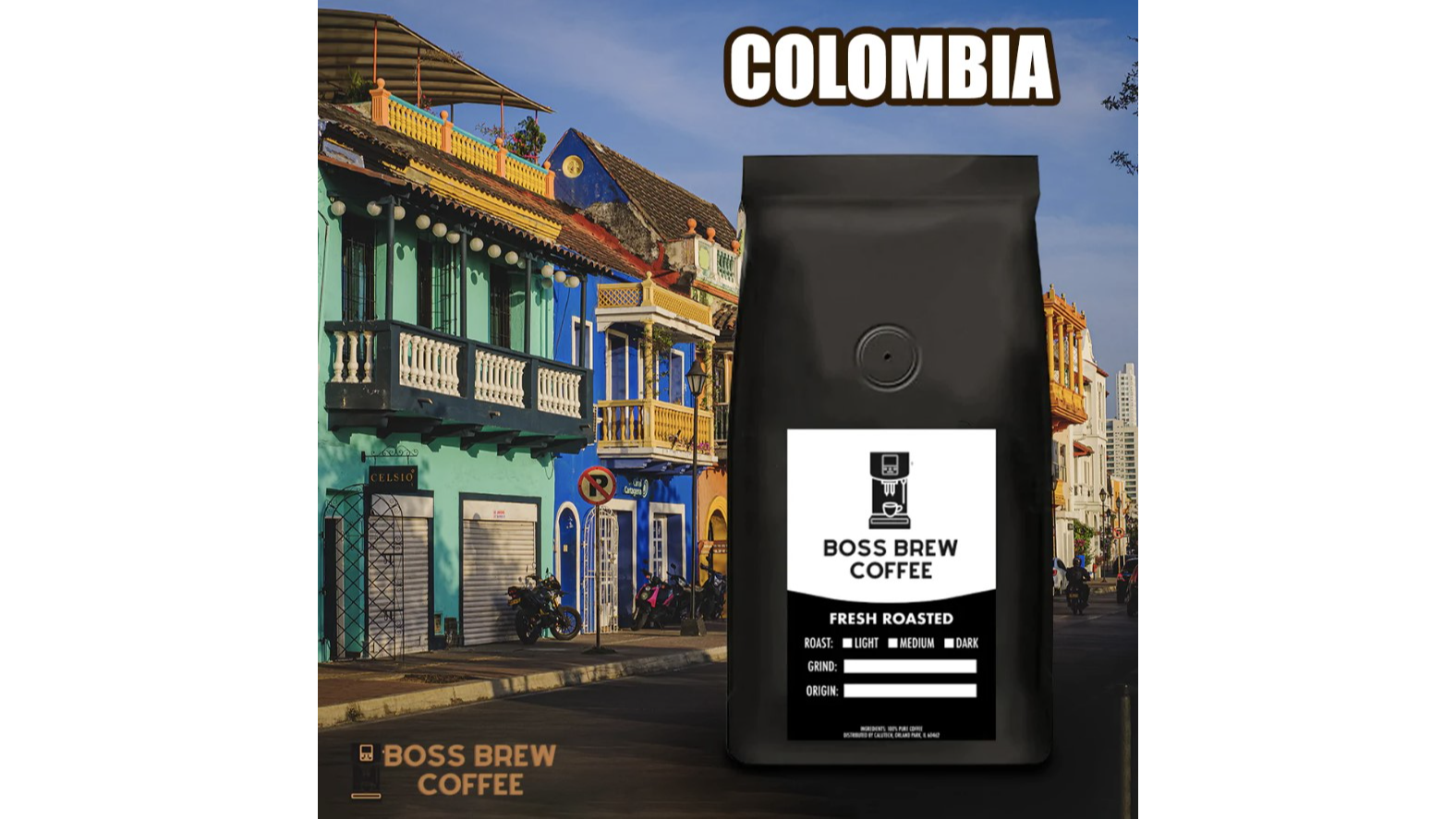 Get Freshly Roasted Colombian Coffee: Medium Roast Typica Beans EP Certified