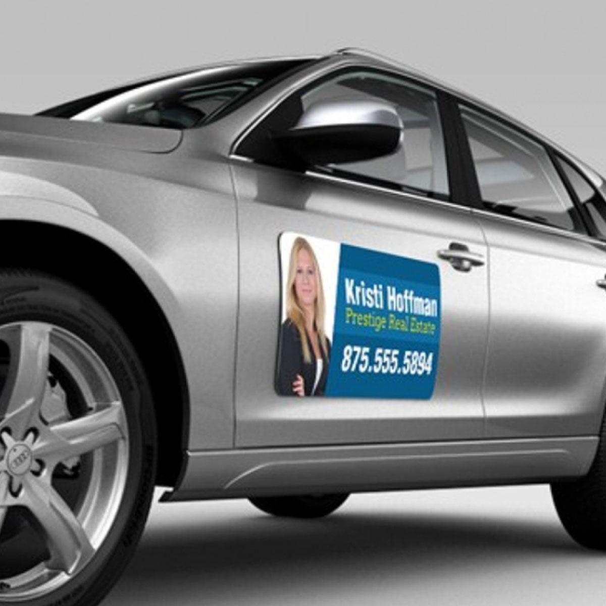 Increase Local Brand Awareness With Custom Vehicle Magnets & Marketing Flags