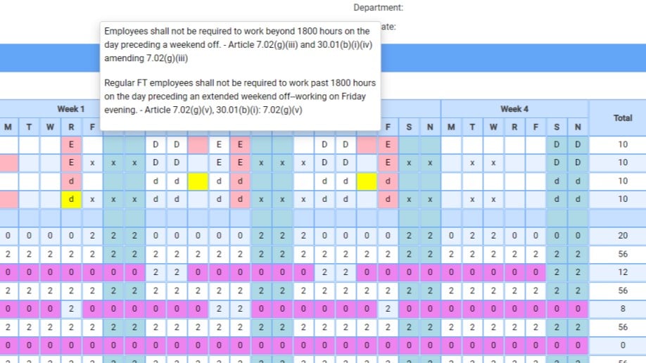 Schedule Compliance Pro – The Ultimate Scheduling Compliance Evaluation Software