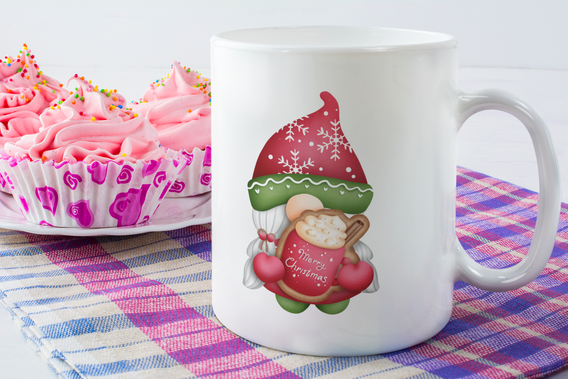 This Etsy Store Offers US-Made Custom Christmas Name Mugs For Holiday Gifting