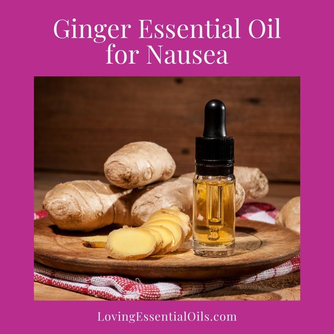How To Use Ginger Essential Oil For Motion Sickness: Best Inhaler Blend Recipe