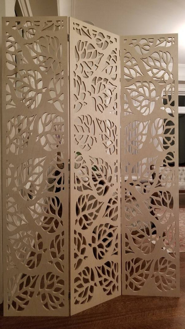 Custom Room Dividers with Wood Frame Is A Modern Statement for Any Home