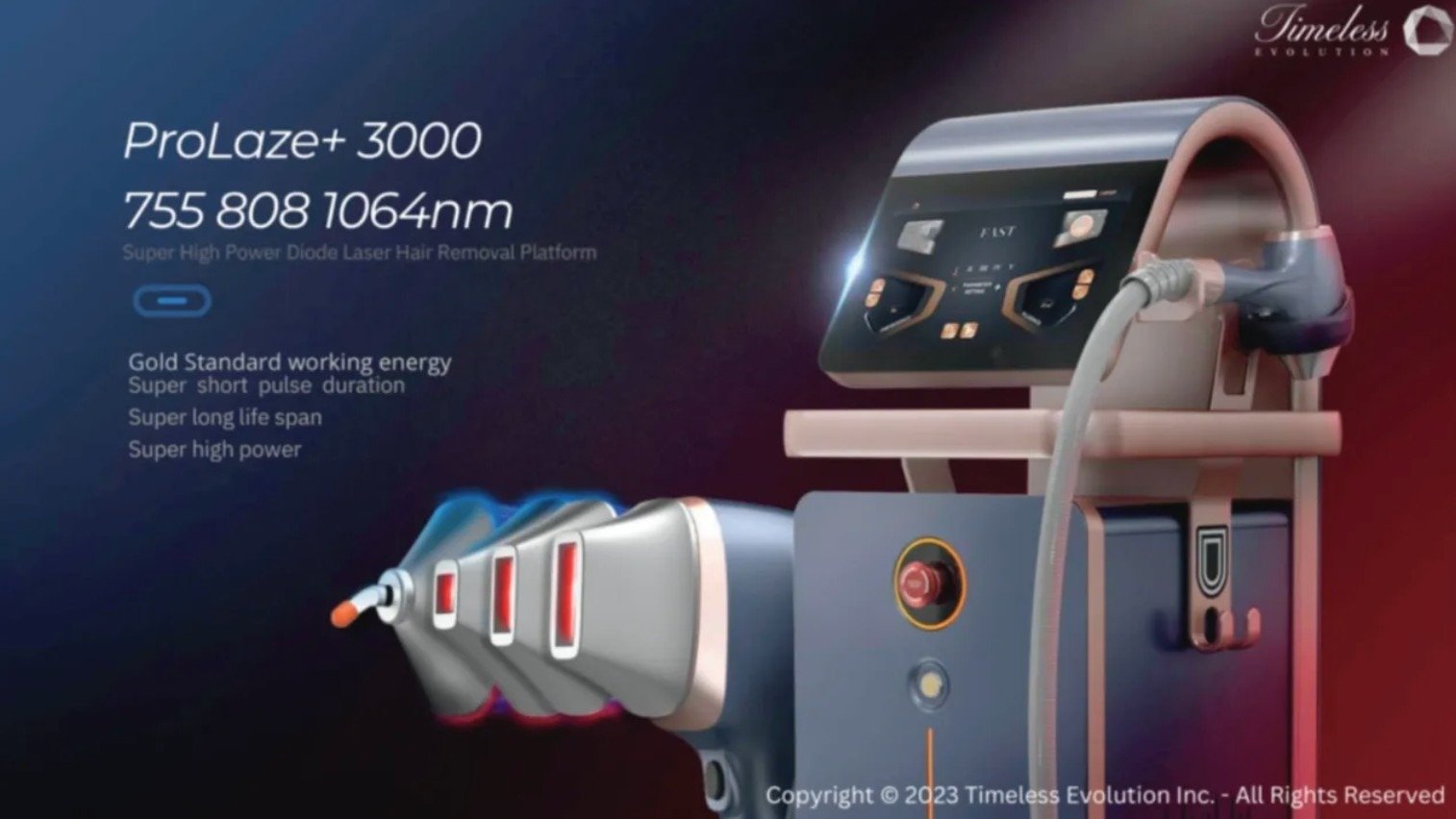 Medical Device, ProLaze+ 3000 Diode Laser