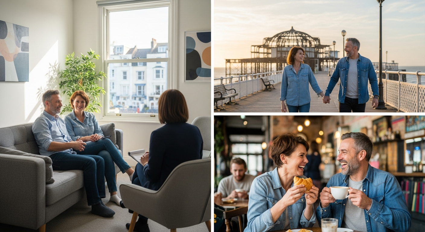 Online Therapy for Busy Couples in Brighton and Hove: Benefits Guide Released