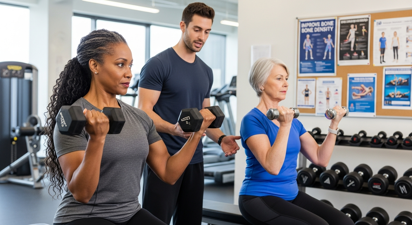 Postmenopausal Osteoporosis: Fitness Instructors’ Bone-Building Workouts