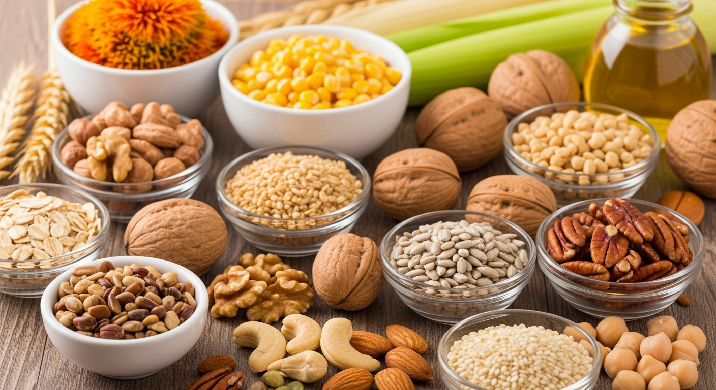 Omega-6 Diet Guide Released: Quality Sources Essential, Processed Oils Avoided