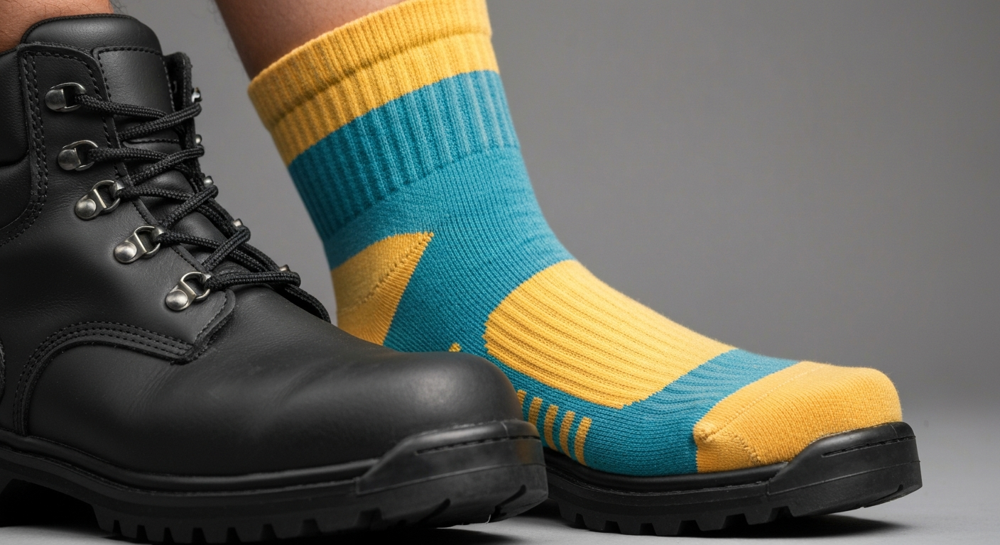 Cotton, Wool & Polyester Socks for Safety Boots: Complete Guide