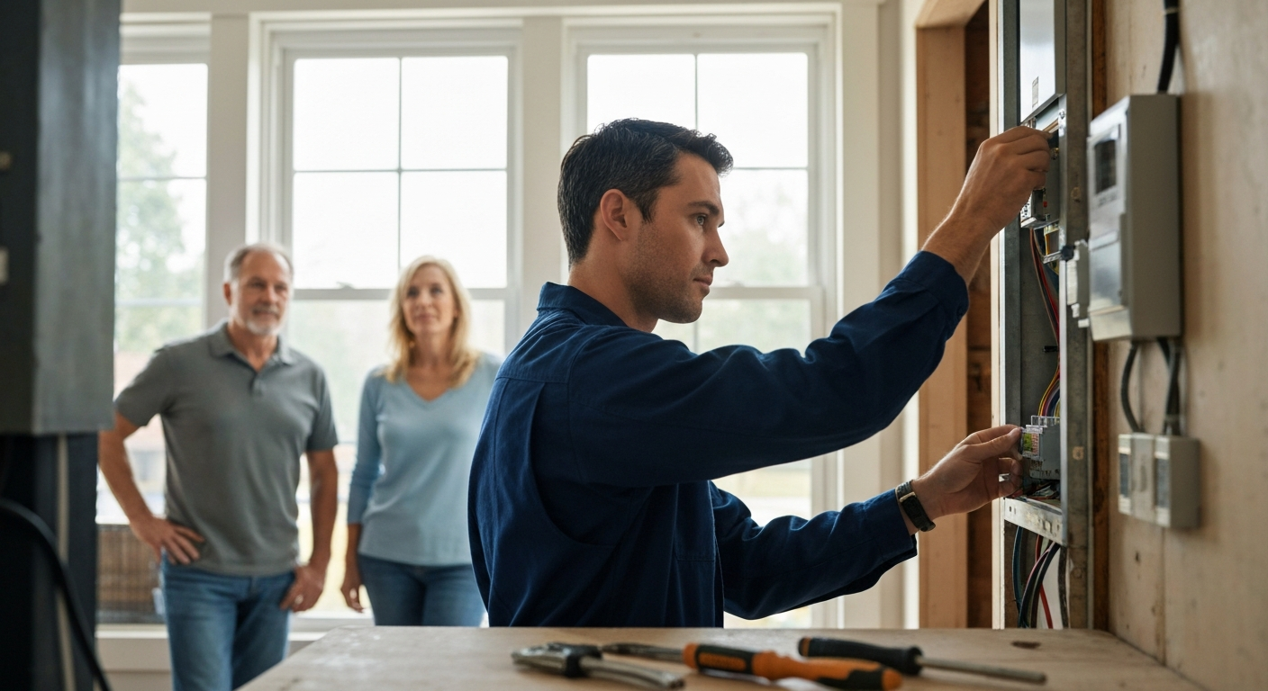 Electrical Problems at Home: Warning Signs & When to Call a Professional