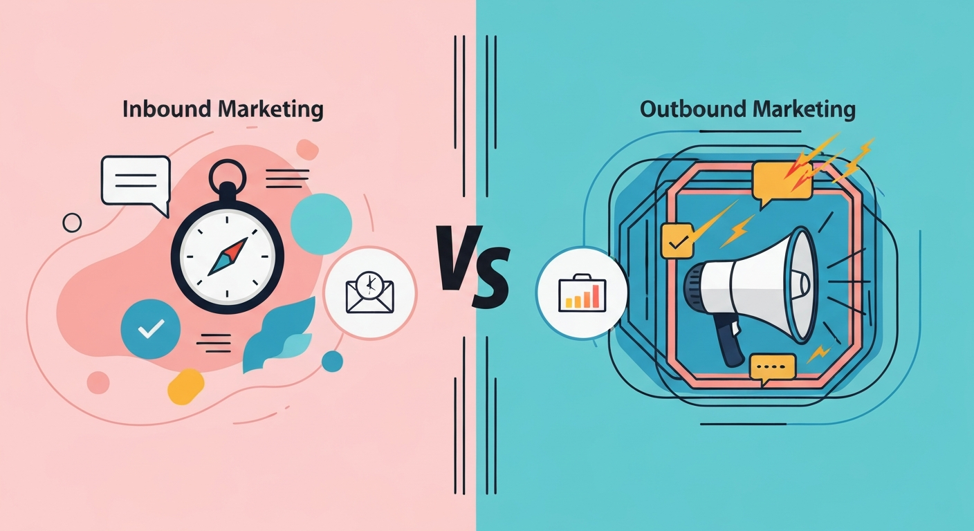 Inbound vs Outbound Marketing For B2B Companies: Traffic-Building Strategies