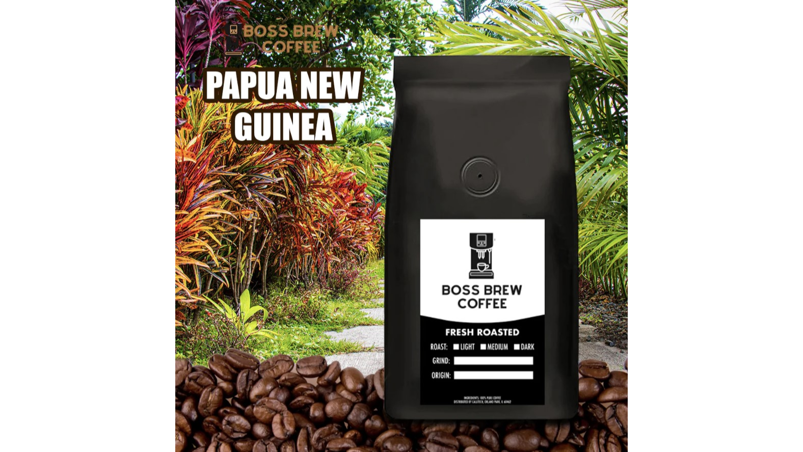 Best Papua New Guinea Medium Roast Coffee For Standard & Espresso Grind