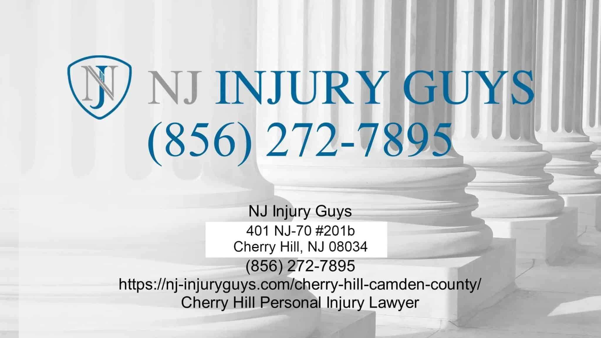 The Best Cherry Hill Personal Injury Law Firm Takes No-Win, No-Fee Cases