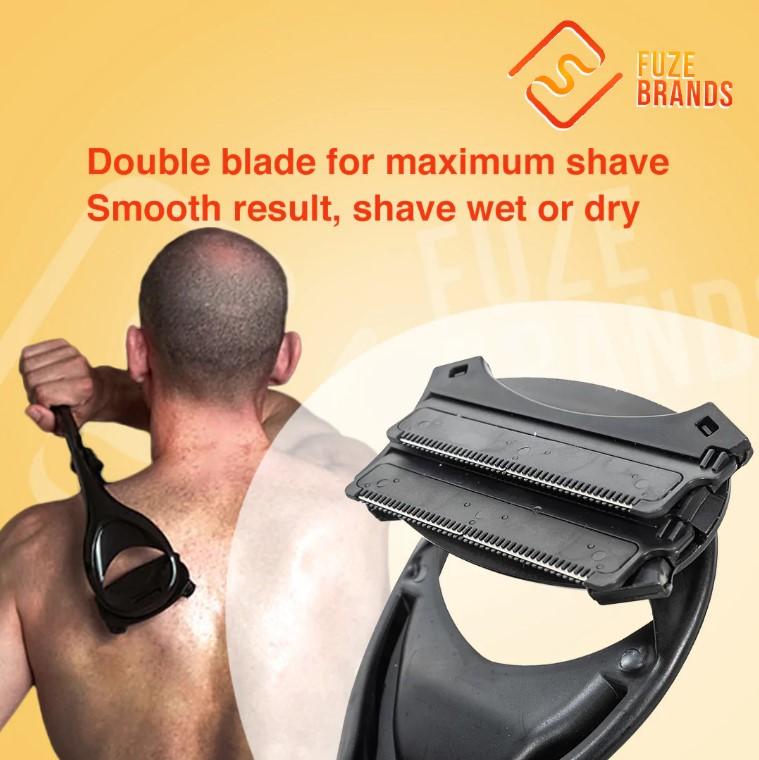 Get The Best Dry Glide Back & Body Shaver With An Extended Ergonomic Handle