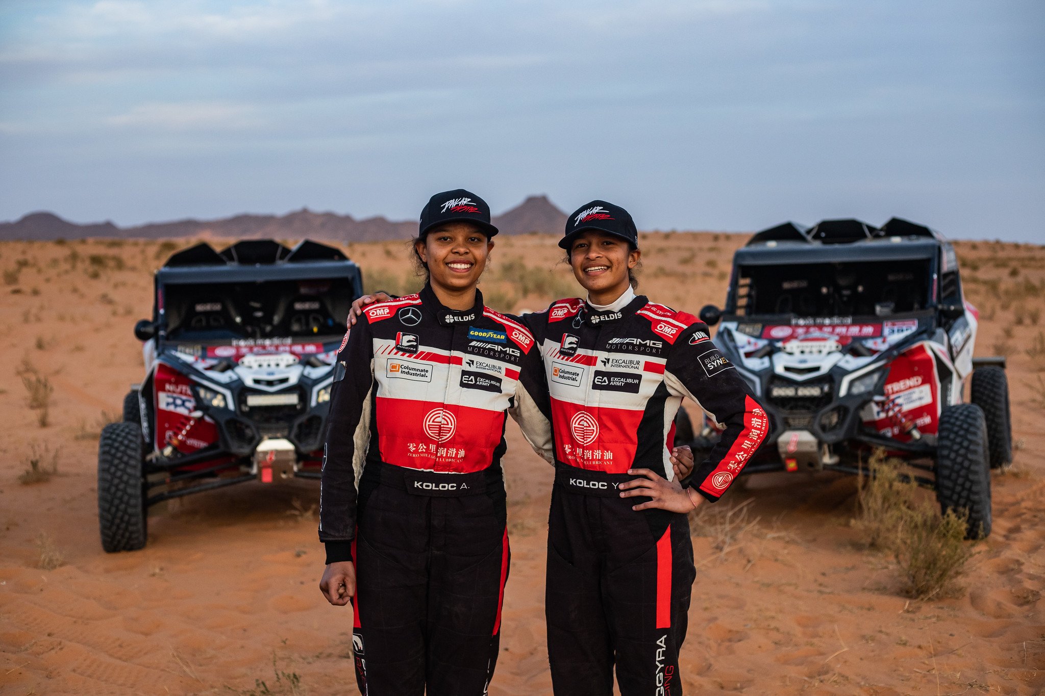 Koloc sisters will race in the 2022 Baja Jordan event on February 17-19.
