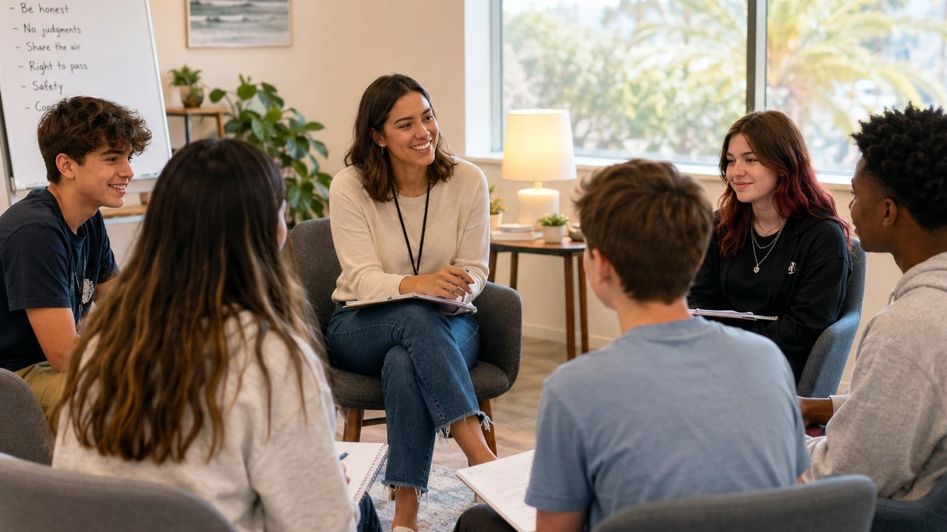 School Counseling vs Private Therapy for Teen Anxiety: CA Provider Compares