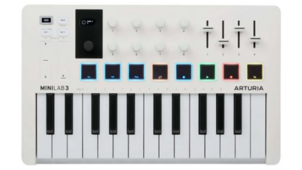 Arturia MiniLab 3: Tabletop MIDI Controllers For Music Production Announced