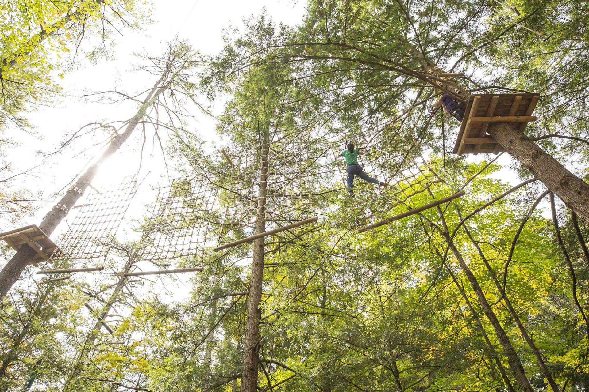 Things To Do In Lake George, NY: Treetop Adventure Park Is Best Family Activity