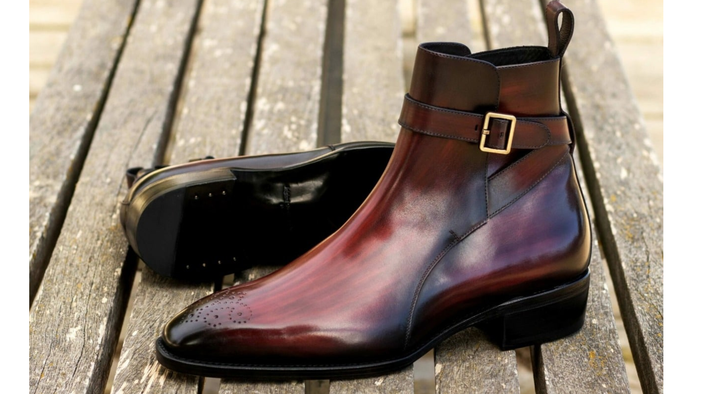 Buy A Custom Pair Of Men's Luxury Leather Jodhpur Boots With European Leather