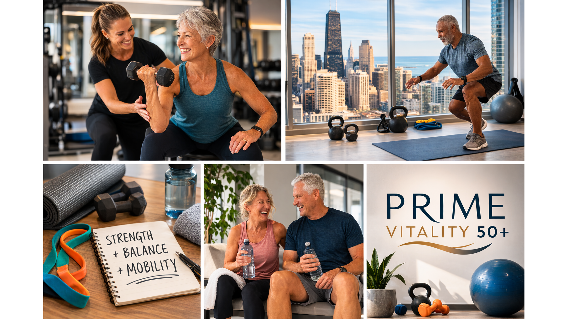 Prime Vitality 50+ Launches In-Building Training for Streeterville Adults 50+