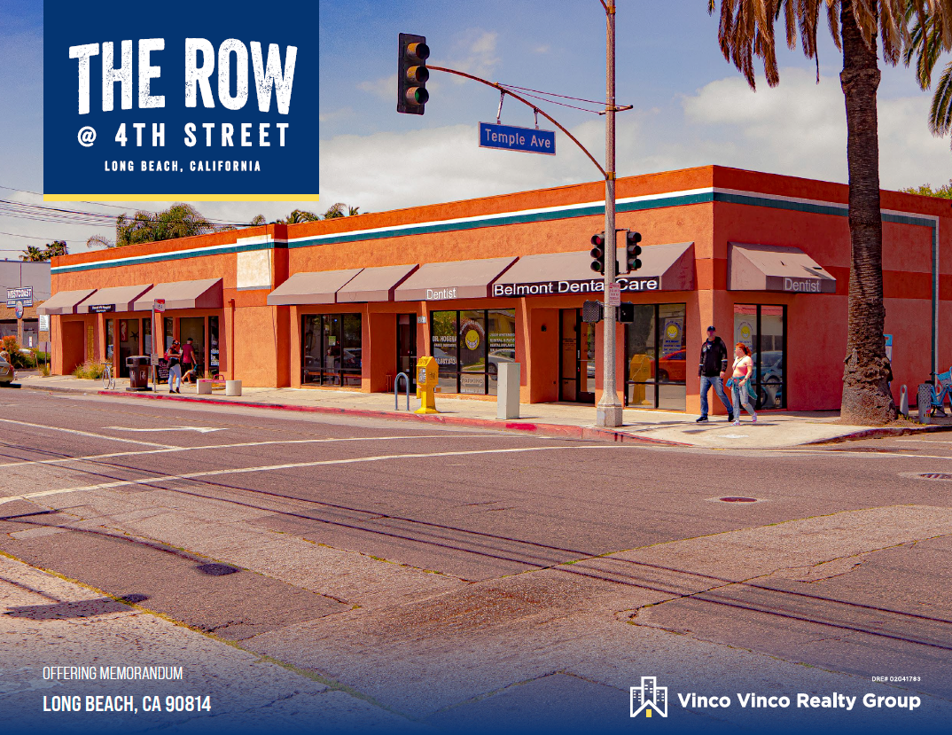 FOR SALE NNN in Retro Row of Long Beach, CA  | 4.84% CAP | Seller Financing Available
