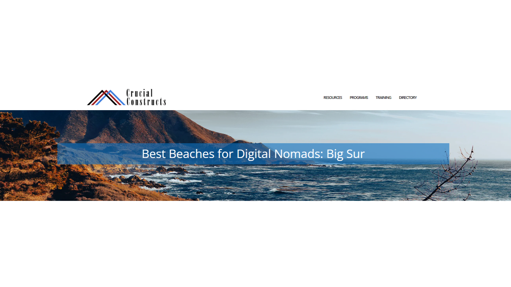 Big Sur: Best Beaches For Digital Nomads To Work, Connect & Network In 2023