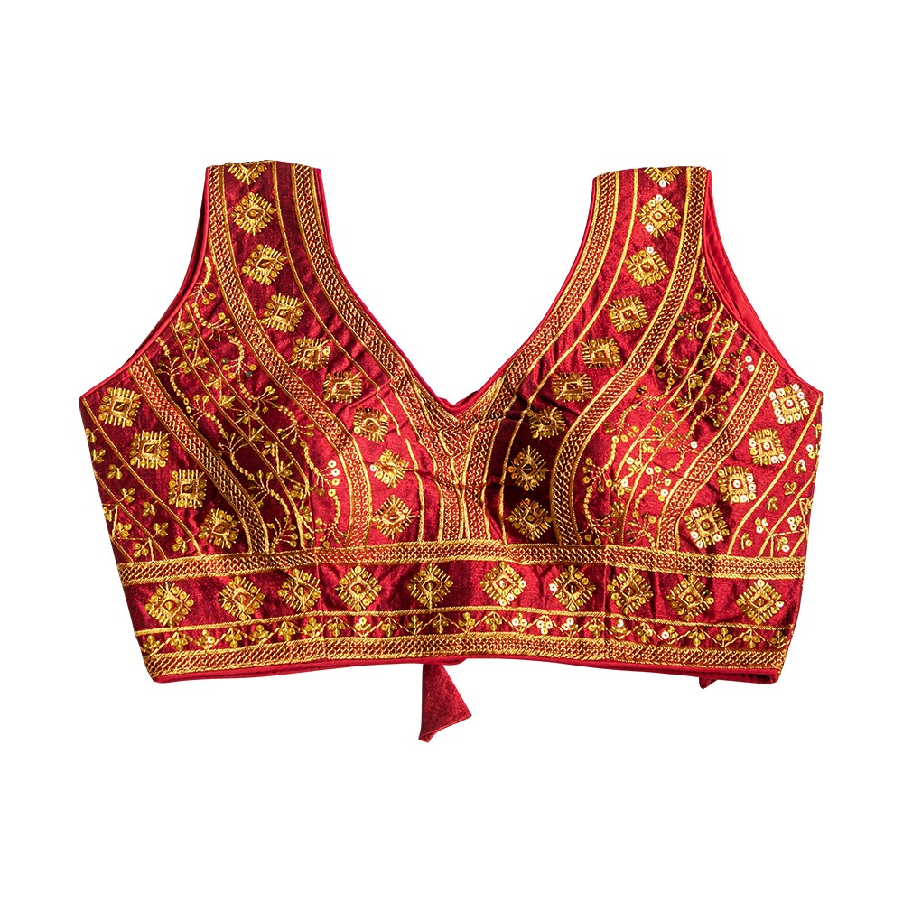 US Readymade Saree Blouses - Perfect For Indian Weddings & Celebrations