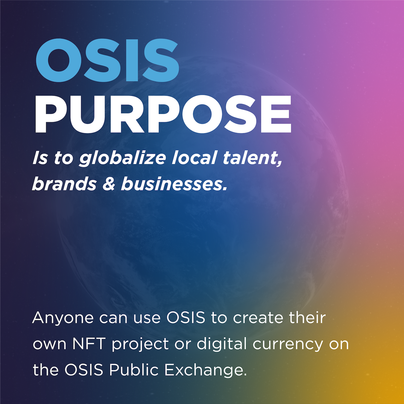 Become A Publicly Traded Brand In NFT/Cryptos With Smart Tokenomics: Enter OSIS
