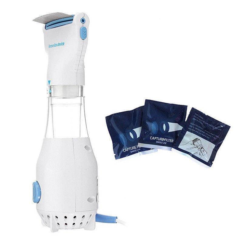 Reduce Head Lice Itching & Remove Eggs With One-Pass Automatic UV Light Tool