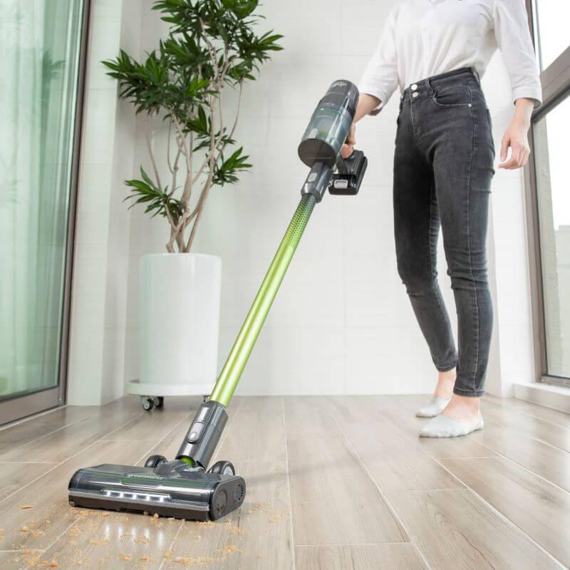 Get The Best Rechargeable 24V Stick Vacuum With Adjustable Wand & HEPA Filter