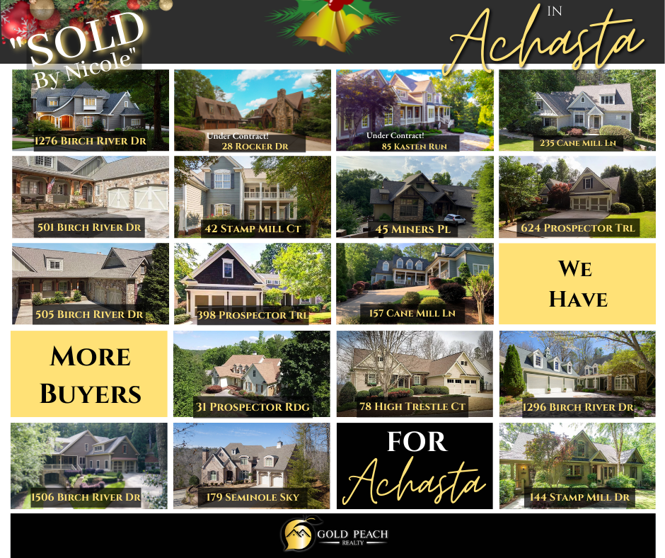 Homes For Sale In Achasta Sold By Achasta's Top Selling Broker Nicole Amstutz