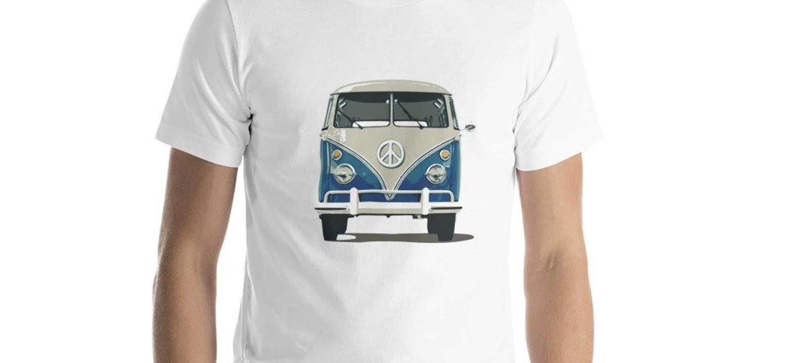 Get This VW Bus T-Shirt: Anniversary Gift For Him - The DailyMoss