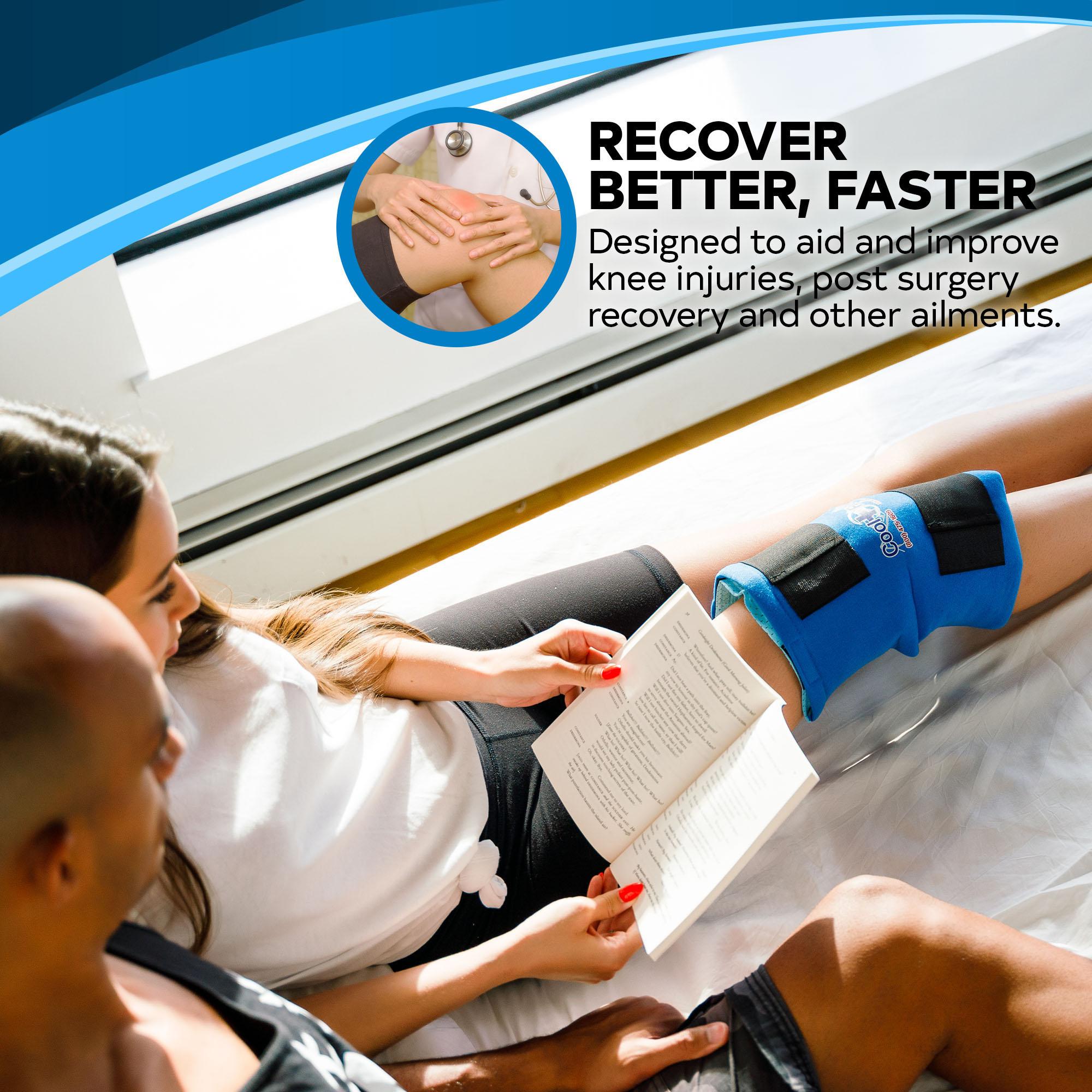 Get Fast Relief For Post-Workout Knee Swelling With Cryotherapy Gel Ice Packs