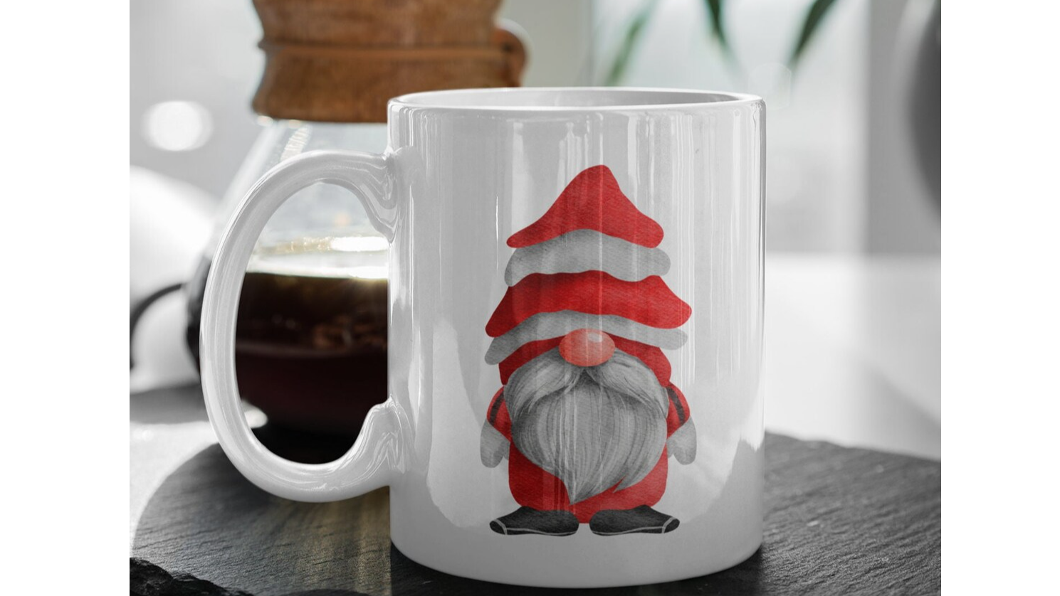 Christmas Coffee Cup Collection Features Cute Santa Gnomes: Festive Season Time!