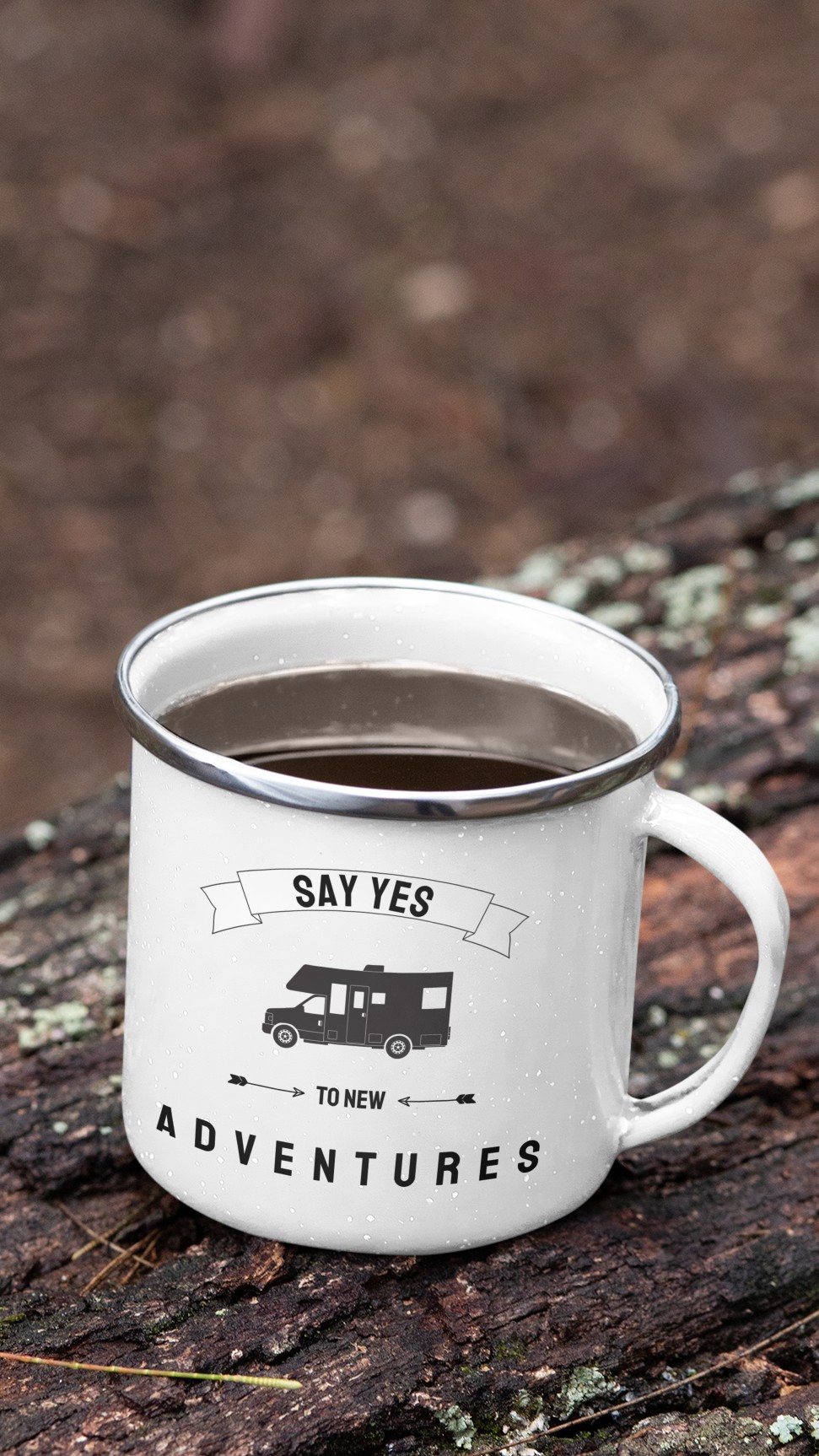 Outdoor Camping Mugs-Coffee Mug 16 Oz-Enamel Travel Mug Cup,Tea